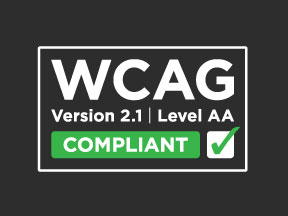 WCAG 2.1 AA Accessibility: Passed!