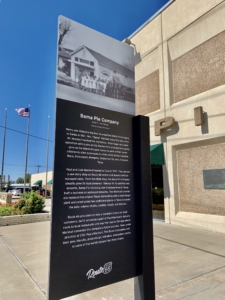 Bama Route 66 Historical Marker Sign